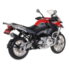 Motocykl BMW R 1200 GS czerwony RASTAR model 1:9 Metalowa karoseria